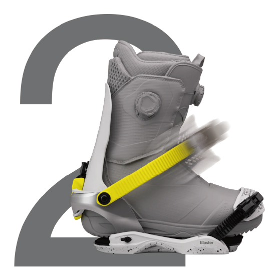 BATALEON FASE ビンディング Men's Ghost FASE Black Camo 26-27 バインディング 日本正規品