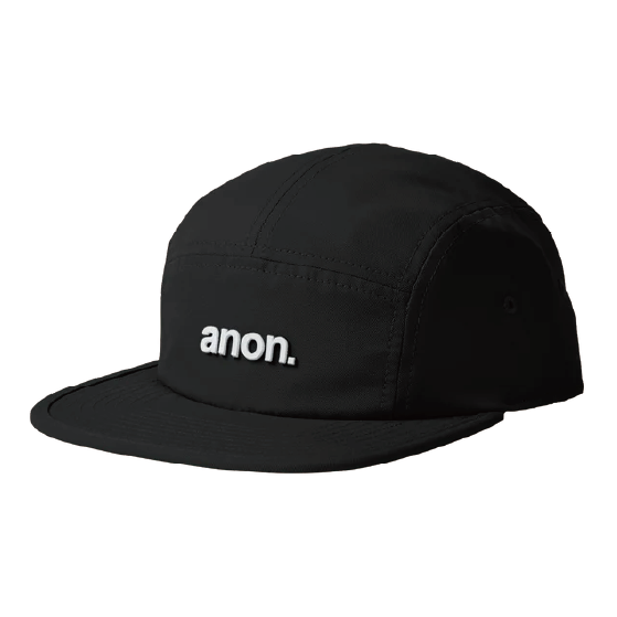 ANON アノン Five-Panel Hat True Black 26-27 日本正規品