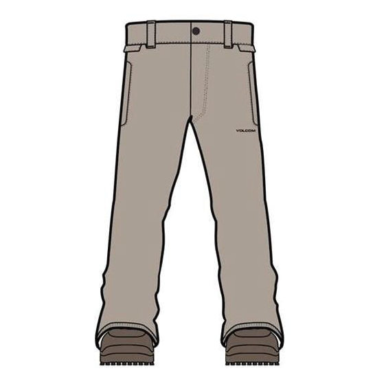 VOLCOM ウェア ボルコム FREAKIN SNOW CHINO PANT KHA V_G1352664 26-27 スノーボードウェア 日本正規品