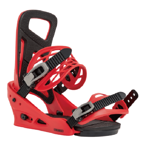 BURTON ビンディング バートン Men's Freestyle Re:Flex Geranium Red 105441BE8F 26-27 バインディング 日本正規品