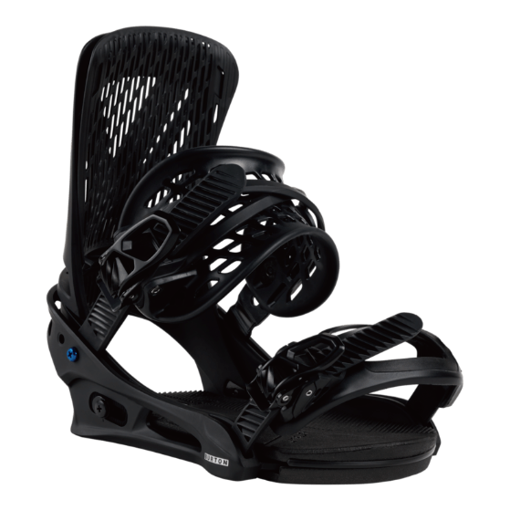 BURTON ビンディング バートン Men's Genesis Re:Flex Black 1054719A02 26-27 バインディング 日本正規品