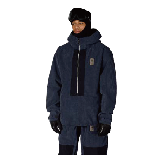 686 ウェア ロクハチロク MENS GHOST? 2.5L ANORAK NAVY WIDE WALE CORDUROY M3WN136 26-27 スノーボードウェア 日本正規品