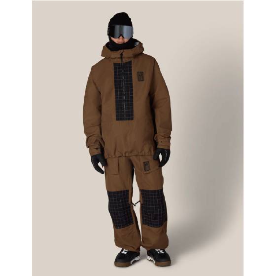 686 ウェア ロクハチロク MENS GHOST™ 2.5L ANORAK MOSS GREEN GRID CORDUROY M3WN136 26-27 スノーボードウェア 日本正規品