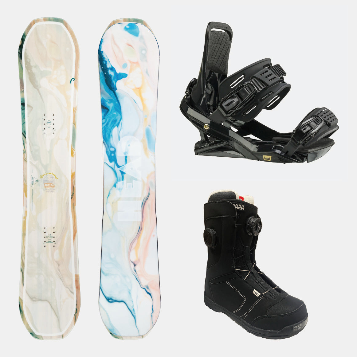 HEAD GIRLS AROUND DCT & FX FAY black & TIARA black 3-piece set 25-26