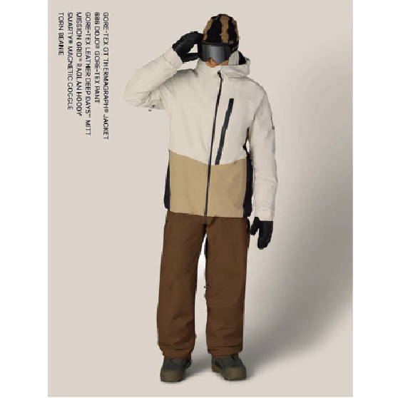 686 ウェア ロクハチロク MENS GORE-TEX GT THERMAGRAPH™ JACKET BLACK M5WN159 26-27 スノーボードウェア 日本正規品