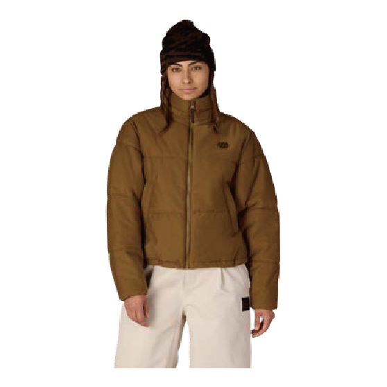 686 ウェア ロクハチロク WOMENS GRACIOUS PUFFER JACKET DARK EARTH M6WNFLC339 26-27 スノーボードウェア 日本正規品