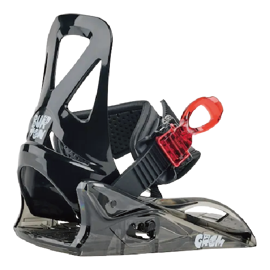 （良品）Burton Grom スノーボード ビンディング ブラック スノーボード バインディング バートン BURTON GROM DISC Black 25-26