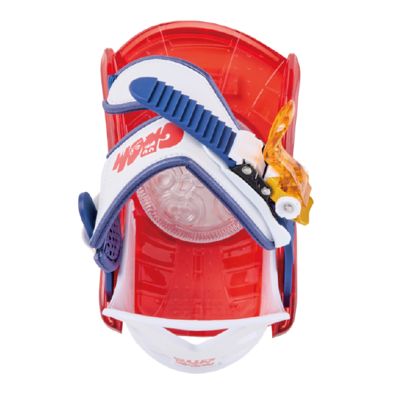 BURTON ビンディング バートン Kids' Grom Disc Red/Multi 1057713AT6 26-27 バインディング 日本正規品