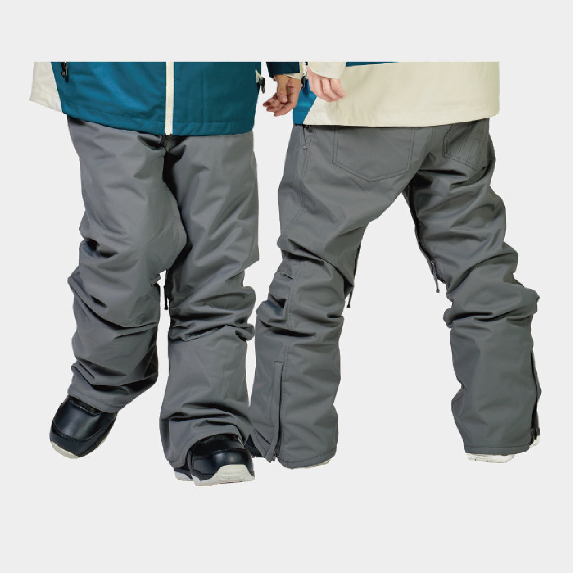 スノーボード ウェア フォーナイン FNS49 SOLID PANTS GRY 25-26 送料無料 日本正規品 予約商品 店頭受け取り可能