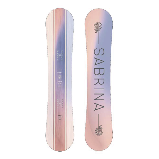 SABRINA スノーボード サブリナ GTW 631-260-05 26-27 板 日本正規品