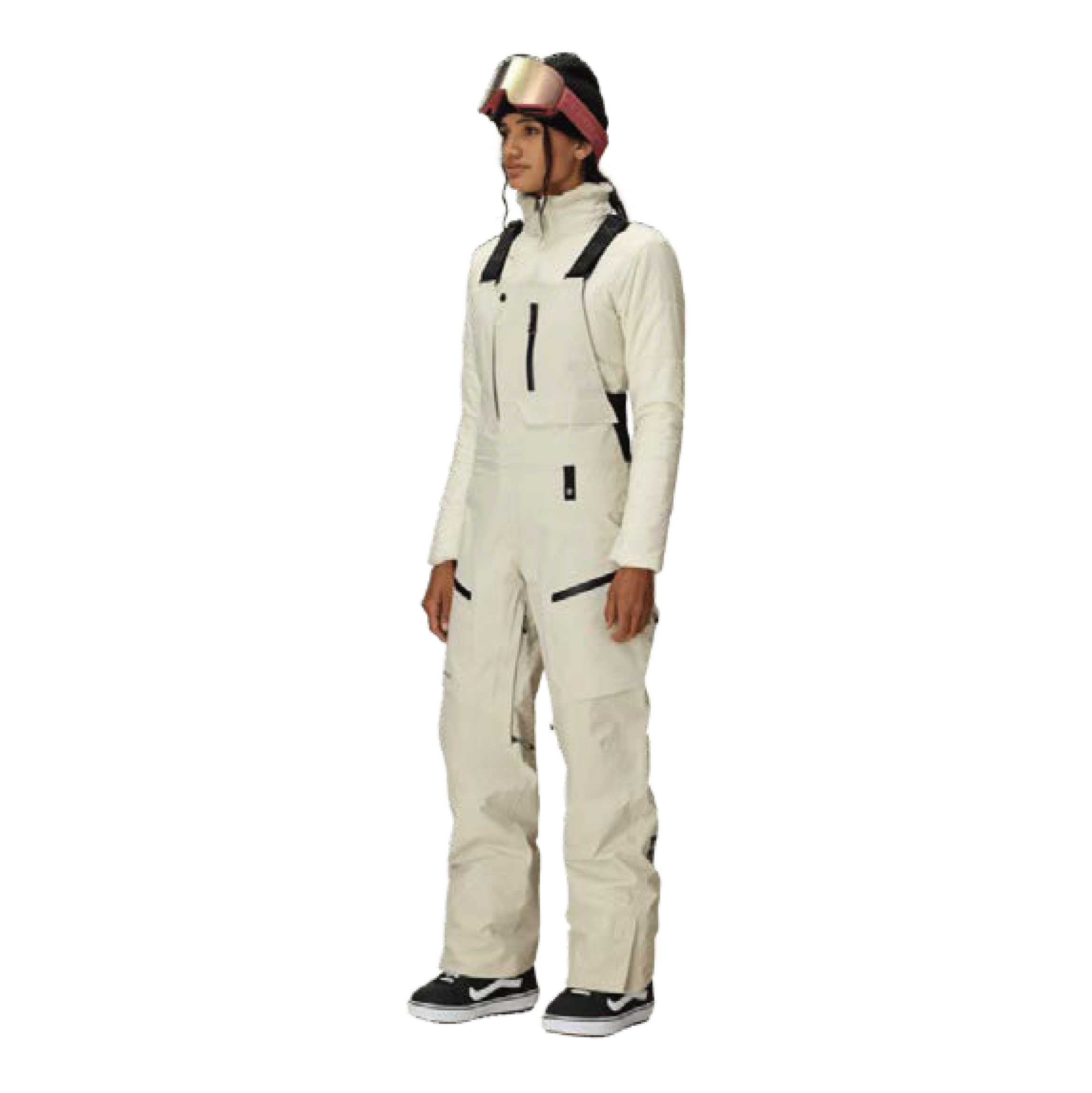 686 ウェア ロクハチロク WOMENS GORE-TEX DISPATCH™ SHELL BIB LIMESTONE M5WN429 26-27 スノーボードウェア 日本正規品