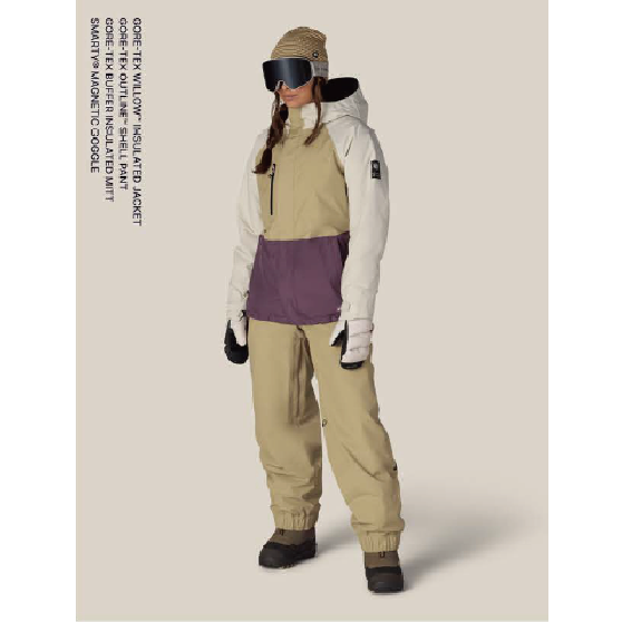 686 ウェア ロクハチロク WOMENS GORE-TEX OUTLINE™ PANT BLACK M6WN456 26-27 スノーボードウェア 日本正規品