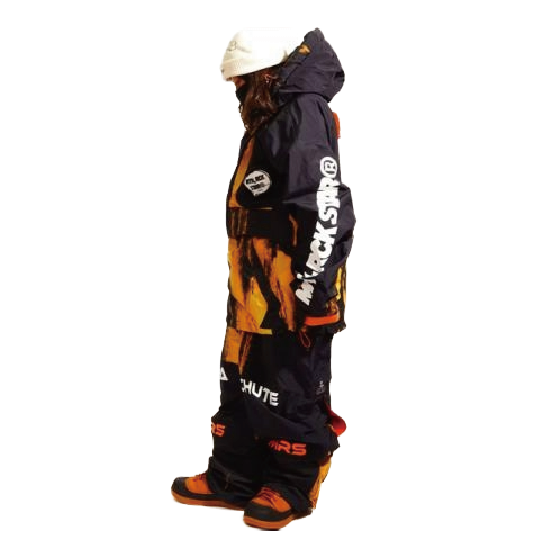 MTN,ROCK STAR ウェア マウンテン ロックスター PARACHUTE PANTS ( 3layer fabric ) 26-27 スノーボードウェア 日本正規品