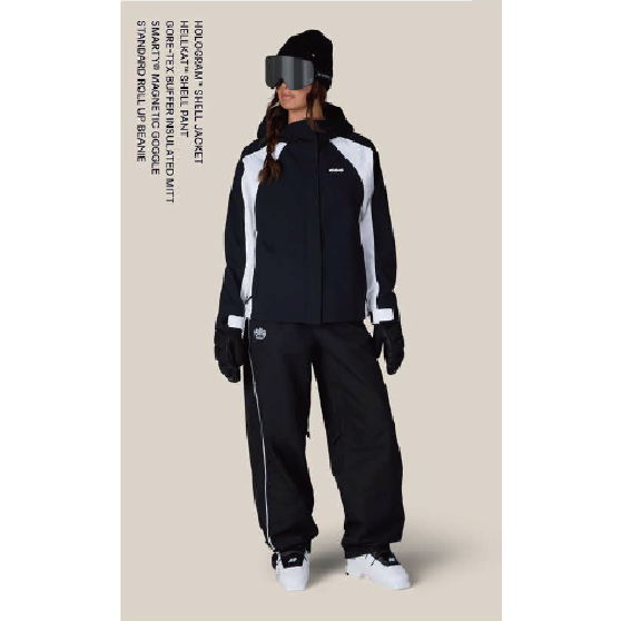 686 ウェア ロクハチロク WOMENS HELLKAT™ SHELL PANT BLACK M6WN449 26-27 スノーボードウェア 日本正規品