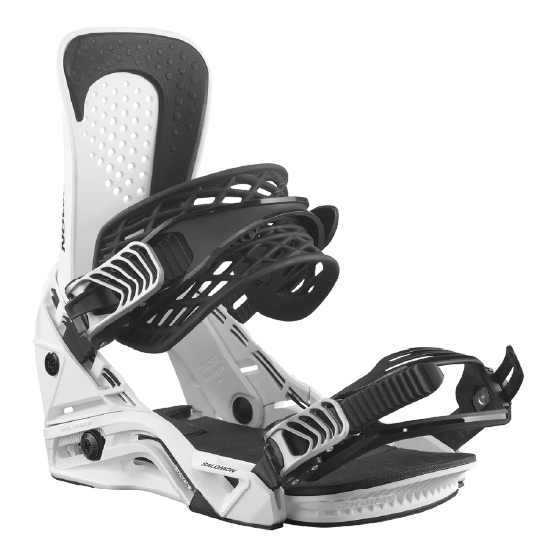 スノーボード ビンディング SALOMON HOLOGRAM WHITE 25-26 日本正規品