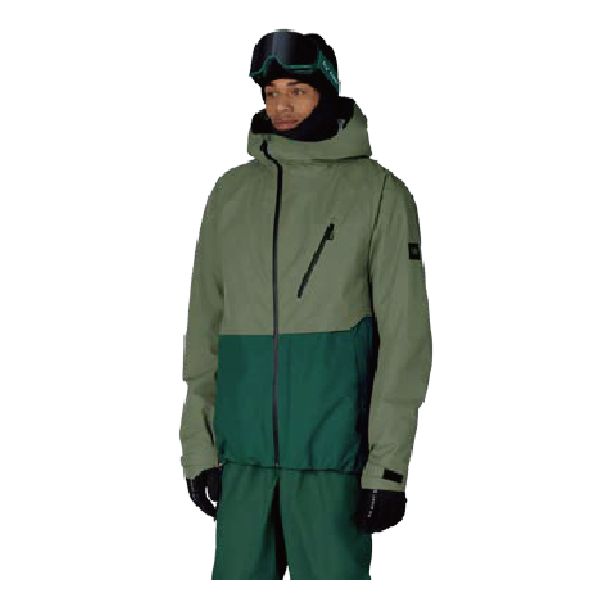686 ウェア ロクハチロク MENS HYDRA™ THERMAGRAPH® JACKET FATIGUE GREEN COLORBLOCK M5WN149 26-27 スノーボードウェア 日本正規品