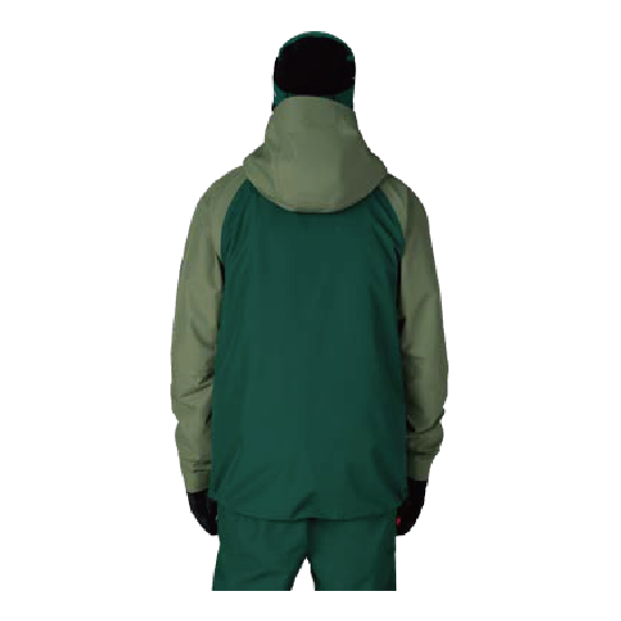 686 ウェア ロクハチロク MENS HYDRA™ THERMAGRAPH® JACKET FATIGUE GREEN COLORBLOCK M5WN149 26-27 スノーボードウェア 日本正規品