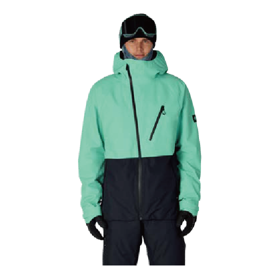 686 ウェア ロクハチロク MENS HYDRA? THERMAGRAPH? JACKET WASABI COLORBLOCK M5WN149 26-27 スノーボードウェア 日本正規品