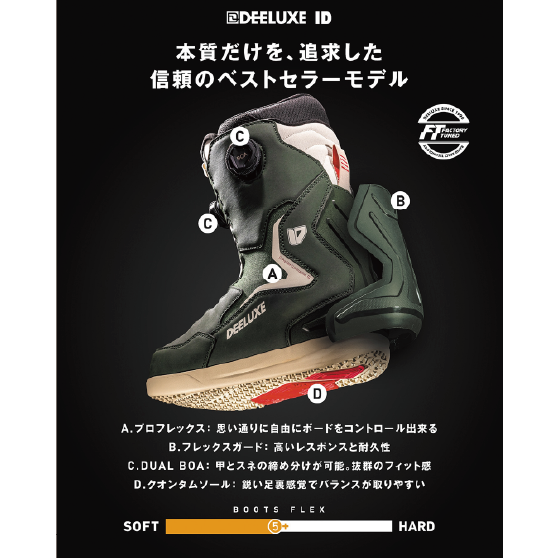 DEELUXE ブーツ ID SPACESUIT 26-27 スノーボードブーツ 日本正規品