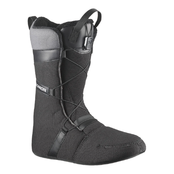 スノーボード ブーツ サロモン SALOMON IVY BOA SJ BOA BLACK / BLACK / LILAC GRAY 25-26 送料無料 日本正規品