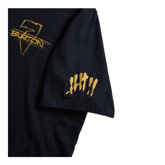 BURTON バートン Jason B Seven Short Sleeve T-Shirt True Black 3074310A04 26-27 日本正規品