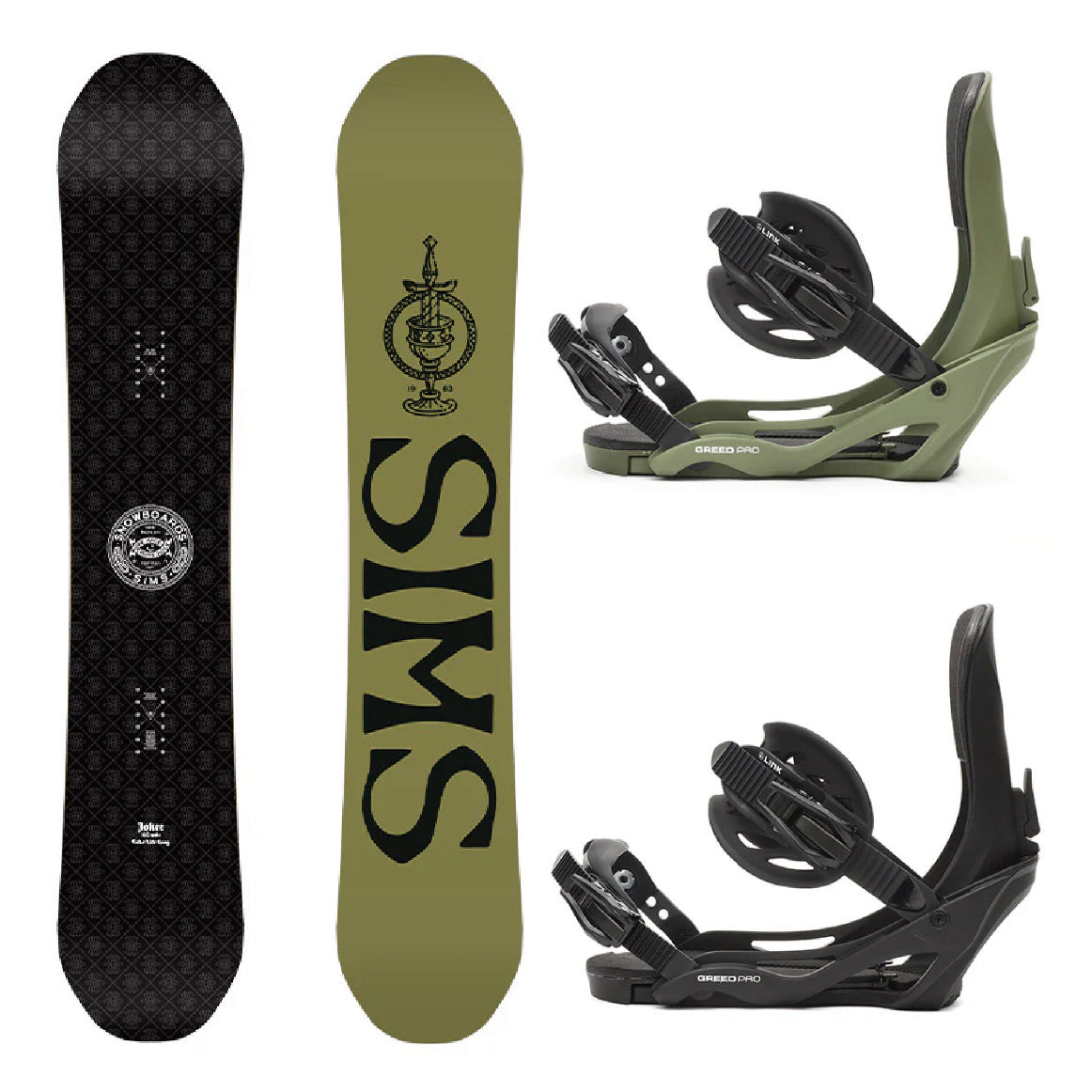 SIMS JOKER black & LINK GREED PRO 2-piece set 25-26