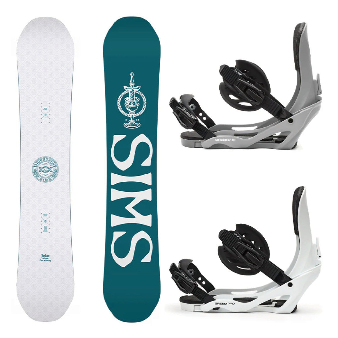 SIMS JOKER white & LINK GREED PRO 2-piece set 25-26