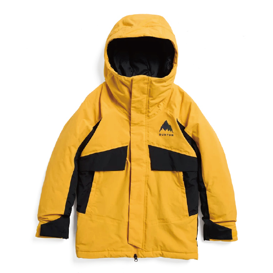 BURTON ウェア バートン Kids' Ascutney 2L Jacket Goldenrod/True Black 2431210BET 26-27 スノーボードウェア 日本正規品