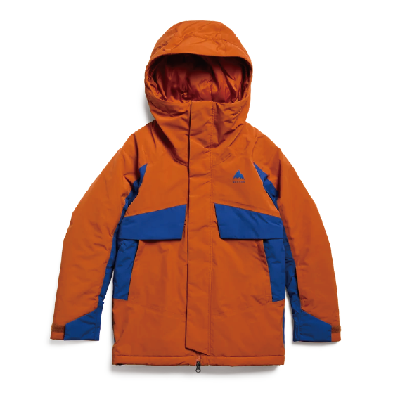 BURTON ウェア バートン Kids' Ascutney 2L Jacket Spiced Chai/Twilight Blue 2431210E2V 26-27 スノーボードウェア 日本正規品