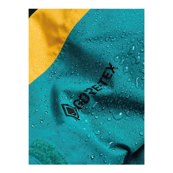 BURTON ウェア バートン Kids GORE-TEX Shell Jacket Pacific Teal/Goldenrod/True Black 2431910FAA 26-27 スノーボードウェア 日本正規品