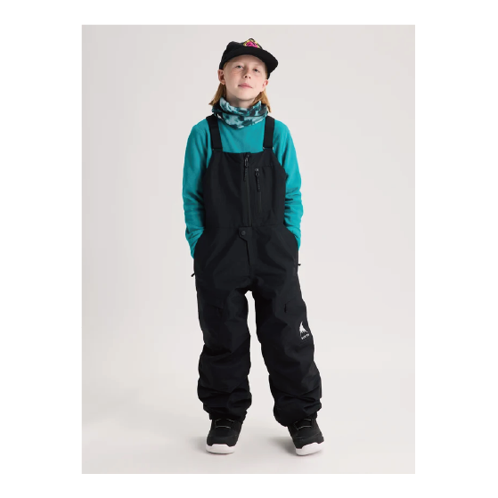 BURTON ウェア バートン Kids' Powline GORE-TEX Bib Pants True Black 2432510A04 26-27 スノーボードウェア 日本正規品