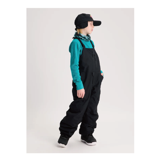 BURTON ウェア バートン Kids' Powline GORE-TEX Bib Pants True Black 2432510A04 26-27 スノーボードウェア 日本正規品