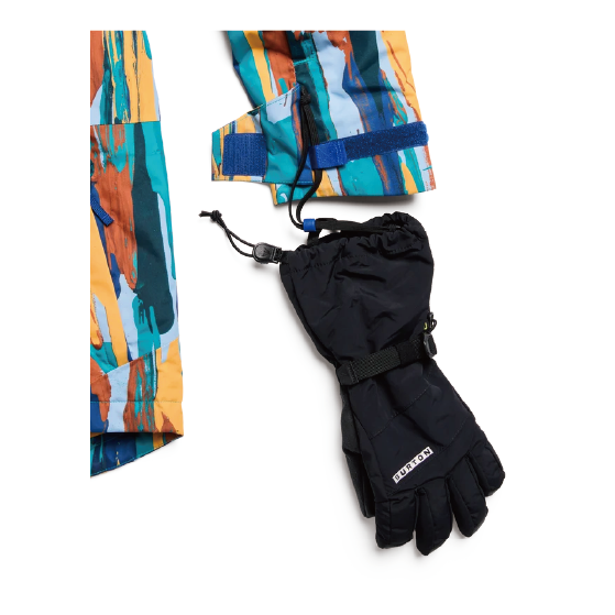 BURTON ウェア バートン Kids' Skimmer 2L Jacket Paint Stripe 2431510E6A 26-27 スノーボードウェア 日本正規品