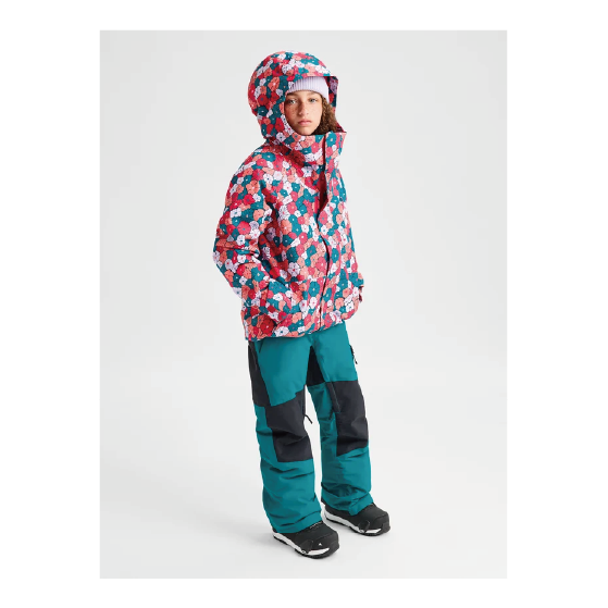 BURTON ウェア バートン Kids' Skimmer 2L Jacket Pop Floral 2431510E7I 26-27 スノーボードウェア 日本正規品