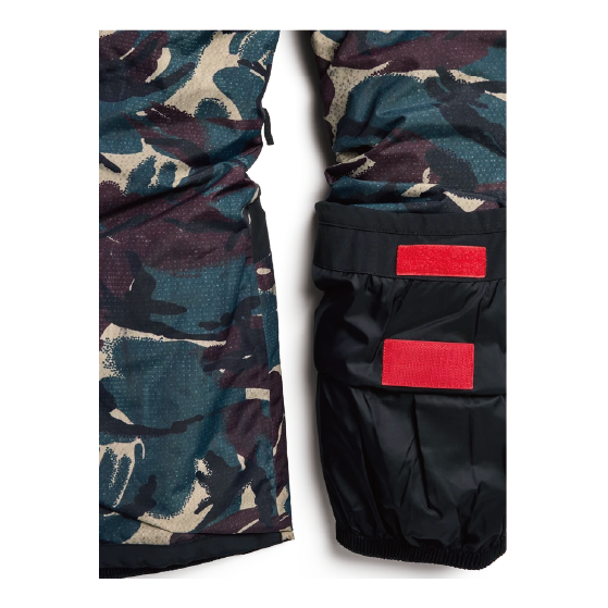 BURTON ウェア バートン Kids' Skylar 2L Bib Pants Seersucker Camo 1715018E0E 26-27 スノーボードウェア 日本正規品