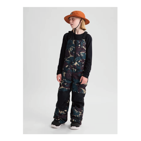 BURTON ウェア バートン Kids' Skylar 2L Bib Pants Seersucker Camo 1715018E0E 26-27 スノーボードウェア 日本正規品
