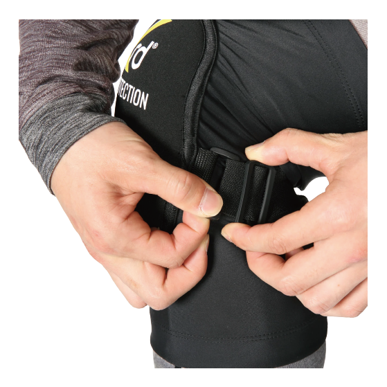 EBS エビス KNEE PAD XRD BLACK 4600133 26-27 日本正規品