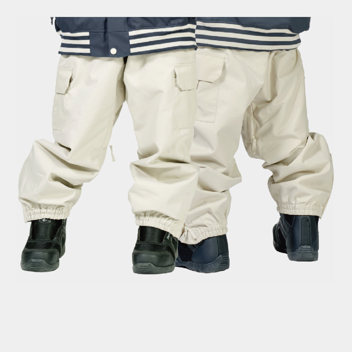 スノーボード ウェア フォーナイン FNS49 JOGGER PANTS(WIDE) L.BEG 25-26 送料無料 日本正規品 予約商品 店頭受け取り可能