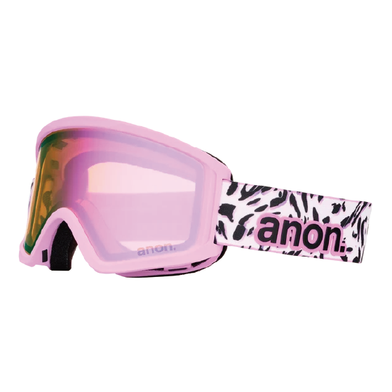ANON ゴーグル アノン Tracker 2.0 Goggles + MFI® Face Mask Leopard Pink 2225515FC3 26-27 スノーボードゴーグル 日本正規品