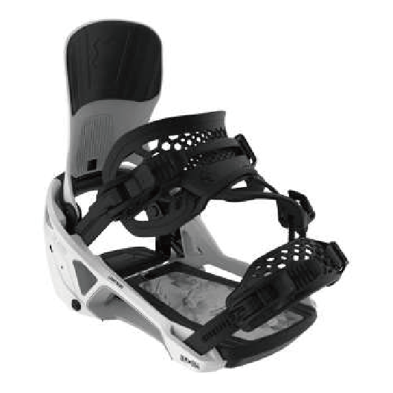 BENTMETAL SUPERMATIC ビンディング LIGHTNING SUPERMATIC WHITE