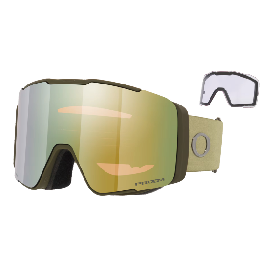 OAKLEY ゴーグル オークリー LINE MINER PRO L AF GREEN 0OO7143A-20 26-27 スノーボードゴーグル 日本正規品