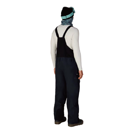 686 ウェア ロクハチロク MENS LOCKUP? SHELL BIB BLACK M6WN276 26-27 スノーボードウェア 日本正規品