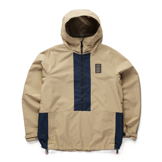 686 ウェア ロクハチロク LS1 SHELL ANORAK KHAKI COLORBLOCK M6WN904 26-27 スノーボードウェア 日本正規品