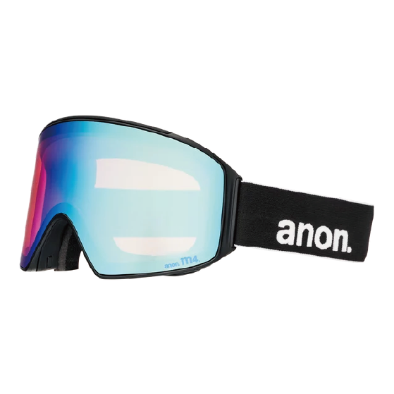 ANON ゴーグル アノン M4 Goggles (Cylindrical) + Bonus Lens + MFI® Face Mask Black 2035417Z53 26-27 スノーボードゴーグル 日本正規品