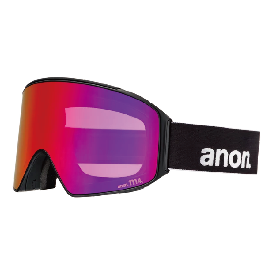 ANON ゴーグル アノン M4 Goggles (Cylindrical) + Bonus Lens + MFI® Face Mask Black 2035417Z58 26-27 スノーボードゴーグル 日本正規品