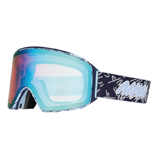 ANON ゴーグル アノン M4 Goggles (Cylindrical) + Bonus Lens + MFI® Face Mask Lb Midnight Gus 203541718X 26-27 スノーボードゴーグル 日本正規品