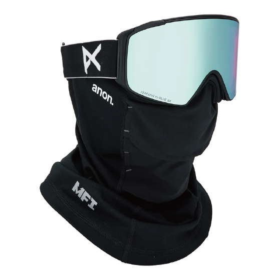 ANON ゴーグル アノン M4S Goggles (Cylindrical) + Bonus Lens + MFI® Face Mask Black 2357713Z53 26-27 スノーボードゴーグル 日本正規品
