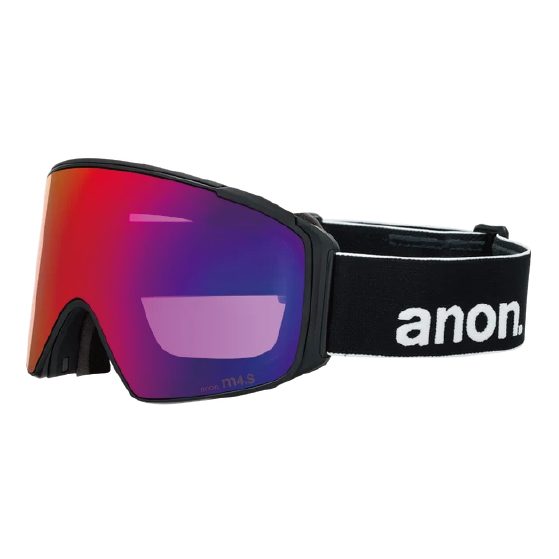 ANON ゴーグル アノン M4S Goggles (Cylindrical) + Bonus Lens + MFI® Face Mask Black 2357713Z58 26-27 スノーボードゴーグル 日本正規品