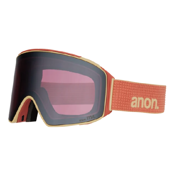 ANON ゴーグル アノン M4 Goggles (Cylindrical) + Bonus Lens + MFI® Face Mask Terracotta 2035417FDG 26-27 スノーボードゴーグル 日本正規品