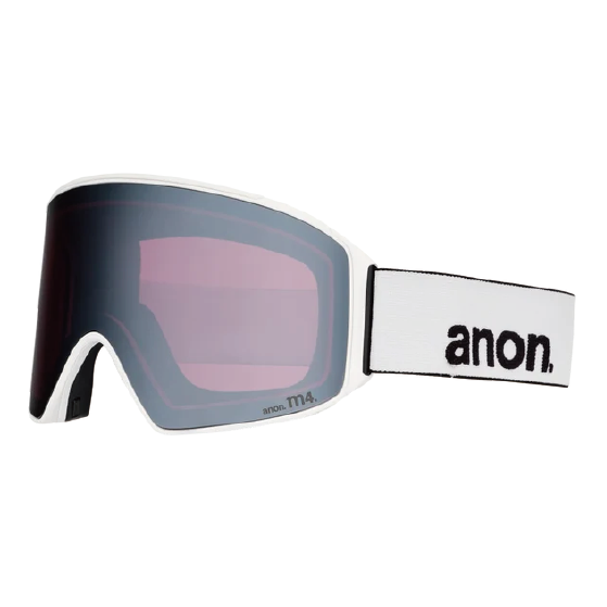 ANON ゴーグル アノン M4 Goggles (Cylindrical) + Bonus Lens + MFI® Face Mask White 2035417Z59 26-27 スノーボードゴーグル 日本正規品